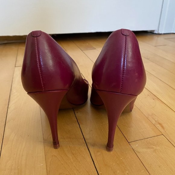 J. Crew Plum Heels - Picture 2 of 4